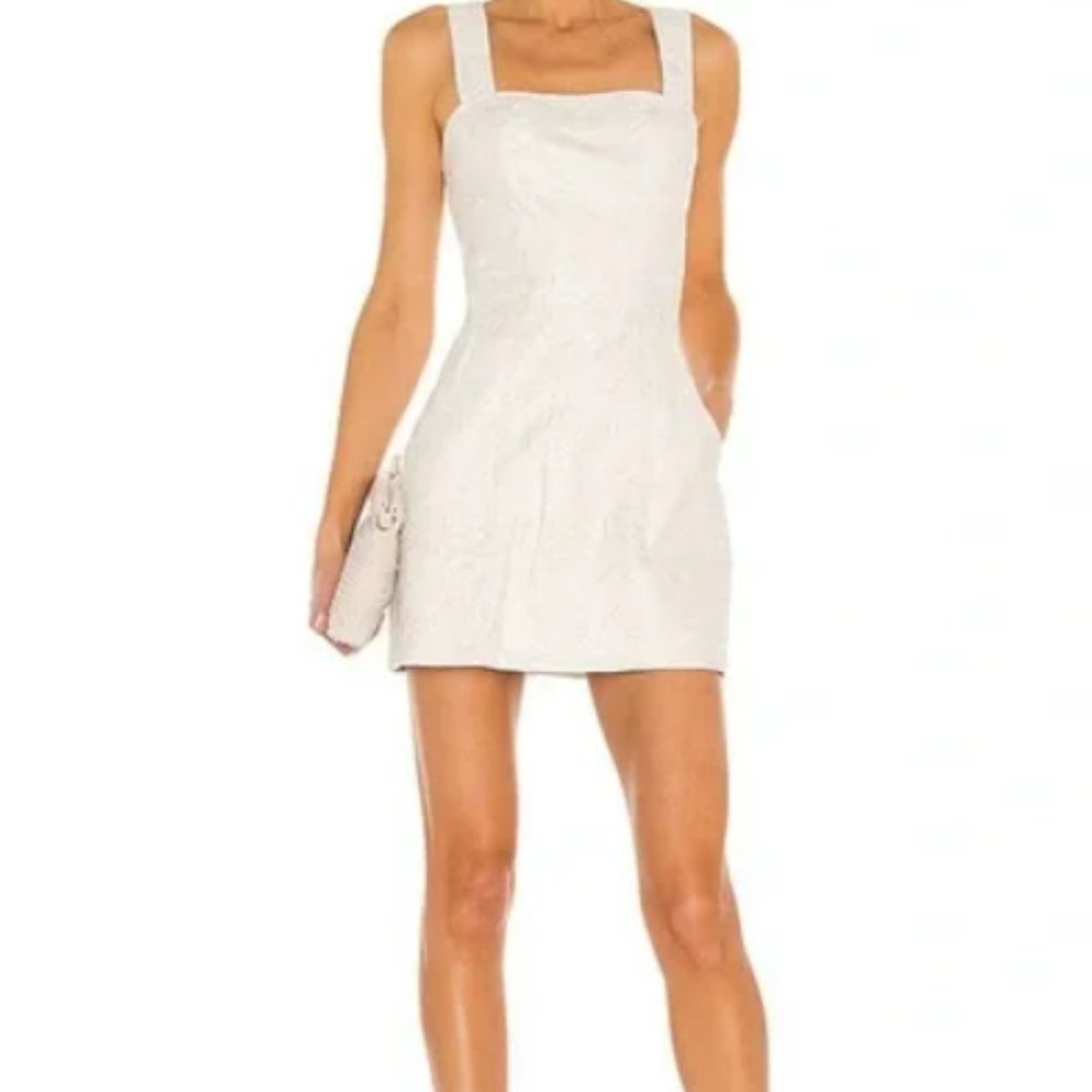 Faux Leather Mini Dress